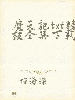 魔天记txt精校全集下载
