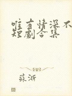 唯有情深不可负短剧合集