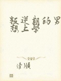 叛逆期的男孩不想上学