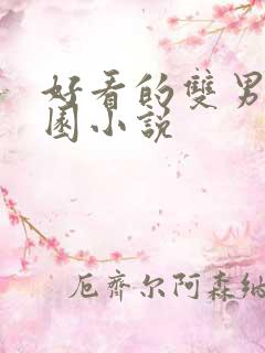 好看的双男主校园小说