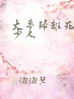 大梦归离死了多少人