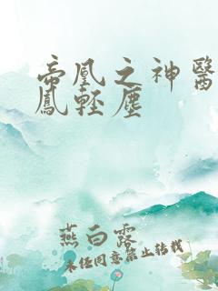 帝凰之神医弃妃凤轻尘