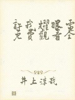 许我耀眼电视剧免费观看全集高清版