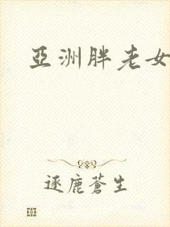 亚洲胖老女人