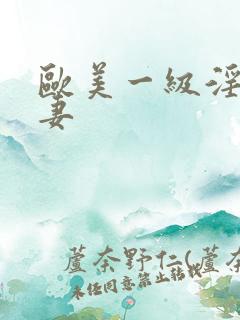 欧美一级淫片人妻