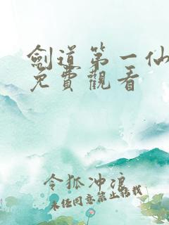 剑道第一仙动漫免费观看