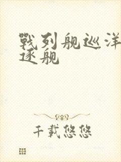 战列舰巡洋舰驱逐舰