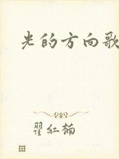 光的方向歌谱