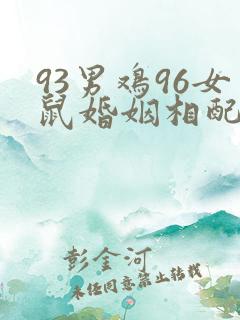93男鸡96女鼠婚姻相配吗