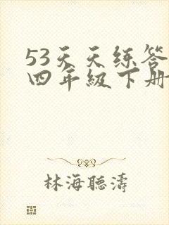 53天天练答案四年级下册英语