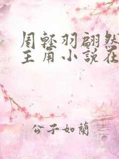 周轻羽翩然仙子主角小说在线阅读