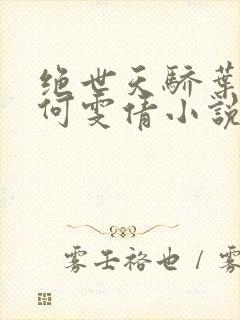绝世天骄叶凌天何雯倩小说免费阅读
