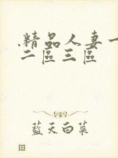 .精品人妻一区二区三区