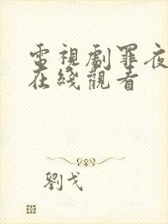 电视剧罪夜无间在线观看