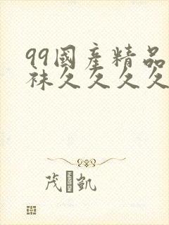 99国产精品丝袜久久久久久