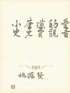 小唐璜的爱情历史免费观看
