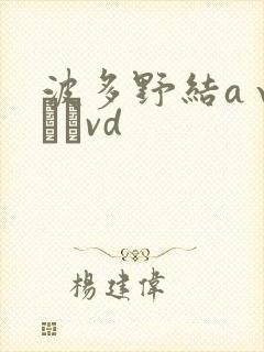 波多野结a√一纃vd