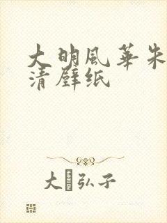 大明风华朱棣高清壁纸