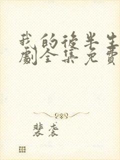 我的后半生电视剧全集免费播放高清