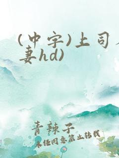 (中字)上司人妻hd)