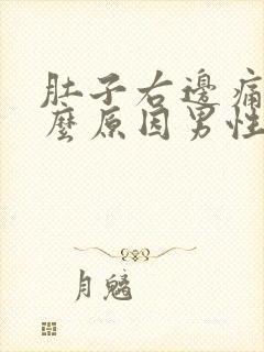 肚子右边痛是什么原因男性