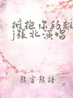 拥抱你的离去dj张北演唱