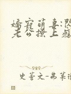 娇宠萌妻:闪婚老公撩上瘾