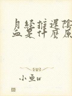 月经推迟阴道流血是什么原因
