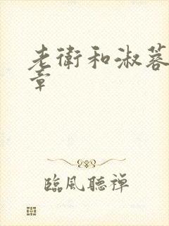 老卫和淑蓉第9章