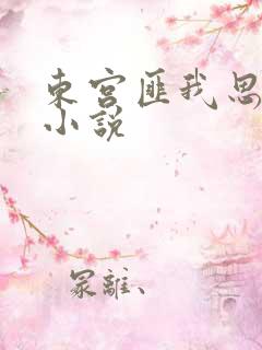 东宫匪我思存的小说