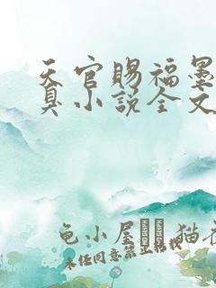 天官赐福墨香铜臭小说全文在线阅读