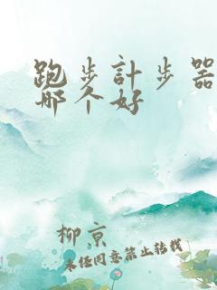 跑步计步器软件哪个好