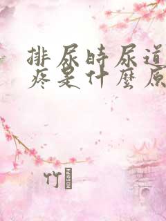 排尿时尿道有些疼是什么原因