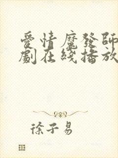 爱情魔发师电视剧在线播放