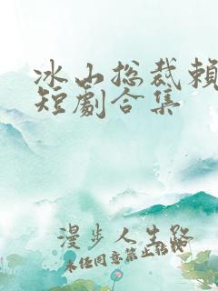 冰山总裁赖上我短剧合集