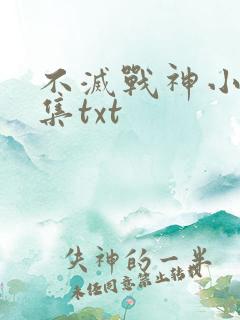 不灭战神小说全集txt
