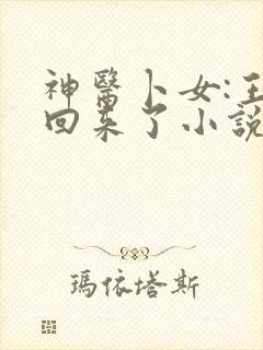 神医卜女:王妃回来了小说免费阅读
