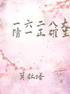 一六二八大发财猜一正确生肖