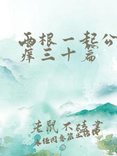 两根一起公憩止痒三十篇