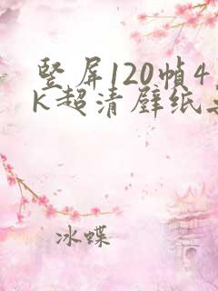 竖屏120帧4k超清壁纸无水印