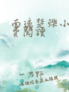 南璃楚烁小说免费阅读