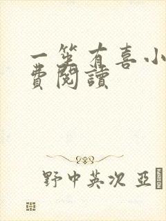 一笙有喜小说免费阅读