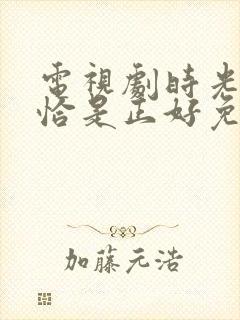 电视剧时光与他恰是正好免费观看
