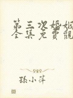 第三次婚姻韩剧全集免费观看