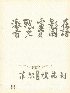 激战电影在线观看免费国语版