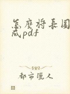 怎么将长图片转成pdf