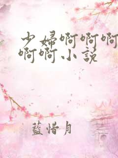 少妇啊啊啊不要啊啊小说