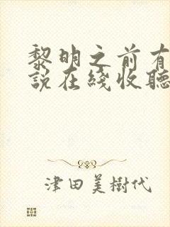 黎明之前有声小说在线收听