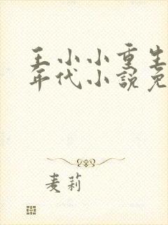 王小小重生70年代小说免费阅读