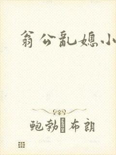 翁公乱媳小说